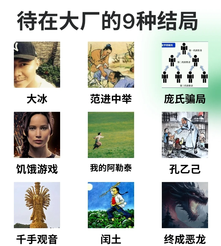 待在大厂的N种结局